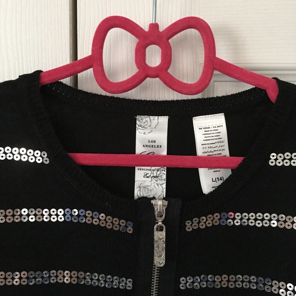 Guess Sequin Sweaters - Picture 3 of 5